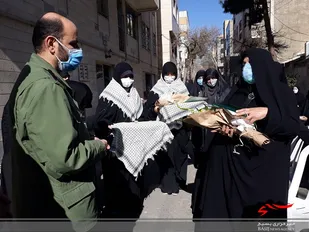 آیین تکریم مادران شهداء هشت سال دفاع مقدس در قالب طرح آبروی محله در منطقه دولت آباد برگزار شد+تصاویر