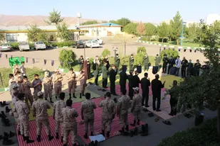 برگزاری مراسم دهه اول ماه محرم در سپاه ناحیه ابهر