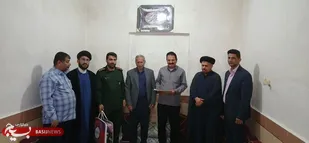 دیدار با خانواده شهید درخشانیان در آغاجاری
