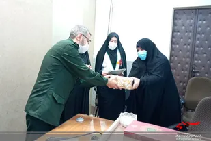 تجلیل از بسیجیان برتر حوزه حضرت زهرا (س) همدان