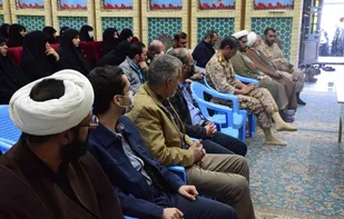 یزد / برگزاری همایش تجلیل از آمرین و ناصحین فعال بسیجی در میبد
