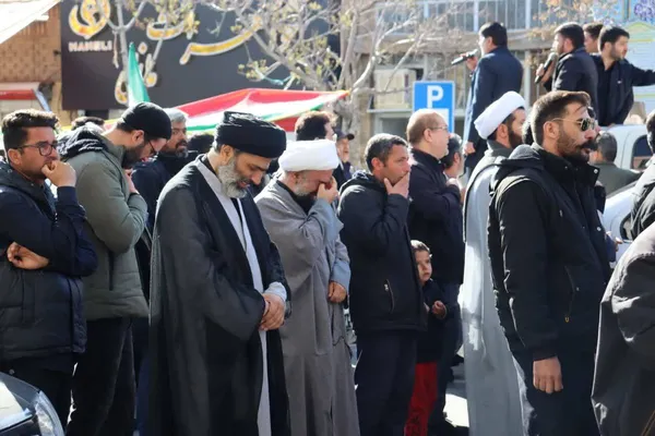 خروش مردم مومن و داغدار دامغان علیه آمریکا و اسرائیل خونخوار