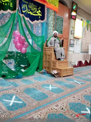 برگزاری جشن میلاد پیامبر و امام جعفر صادق (ع) به همت پایگاه نجمه فاز 3 بهارستان