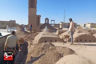 &nbsp;آغاز مرمت و بام&zwnj;سازی خانه تاریخی قرایی در رشتخوار