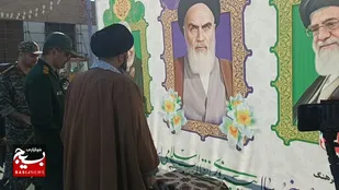 تجمع باشکوه به مناسبت ورود حضرت امام خمینی (ره) در شهر بهارستان