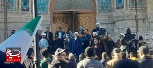 برگزاری راهپیمایی بزرگ مدافعان ایران در طرقبه&zwnj;شاندیز