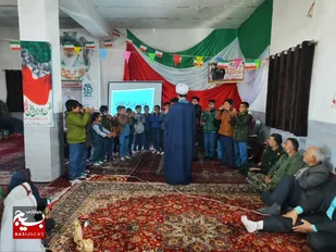 برگزاری اردوی جهادی و جشن انقلاب در روستای چاه شیرین میامی+ تصاویر