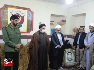 یادواره خانگی شهید مولوی در وردنجان