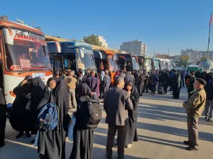 کاروان راهیان نور دانش آموزی اعزام شدند