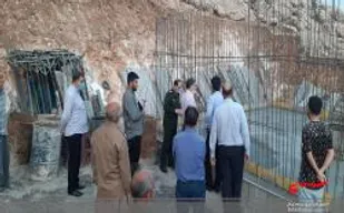 احداث منبع آب 150 مترمکعبی روستای چنار جعفری بدره