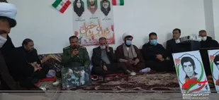 دیدار با خانواده معظم شهدا در کوهرنگ