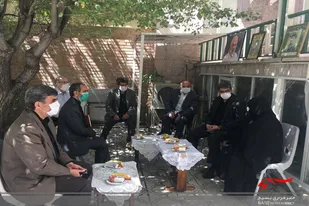 دیدار استاندار همدان با خانواده شهید &laquo;برقعی&raquo;