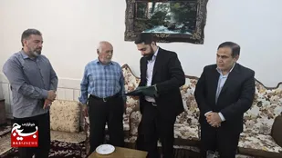 دیدار با کارکنان پیشکسوت آبفا دزفول که در عملیات آبرسانی به رزمندگان اسلام در فاو نقش داشتند