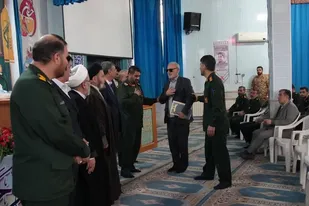 تجلیل از مقام پاسدار و جانباز در سپاه لرستان همزمان با اعیاد شعبانیه