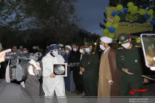 دیدار سردار فرجی با مدافعان سلامت ملایر