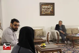 دیدار معاون هماهنگ کننده نمایندگی ولی فقیه در سپاه انصار الحسین(ع) با مادر شهیدان &laquo;رمضان پور&raquo;