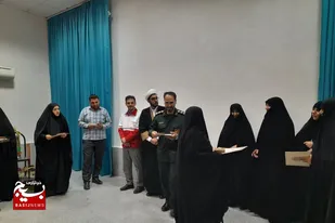 تجلیل از بانوان رزمنده ایثارگر و اثرگذار نهاوندی