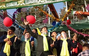 کاروان شادی به مناسبت ولادت امام رضا (ع)