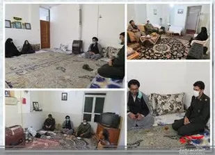 دیدار با خانواده معظم شهدا در بروجن