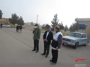 رزمایش طرح شهید حاج قاسم سلیمانی در بناب اجرا شد