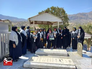 مراسم سوگواری و هفته دفاع مقدس در میانکوه