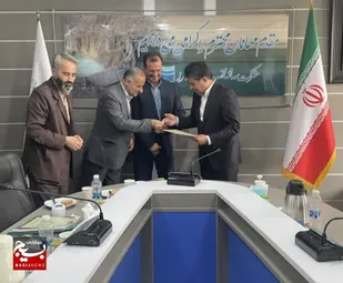 آئین تکریم و معارفه مدیرعامل شرکت آب منطقه ای البرز به عنوان فرمانده پایگاه بسیج امام هادی(ع) برگزار شد