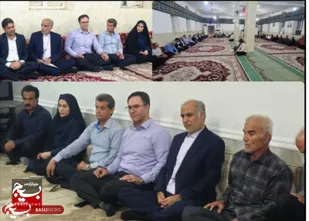 دیدار فرماندار ونماینده مردم دشتی وتنگستان درمجلس از روستاهای بخش مرکزی تنگستان