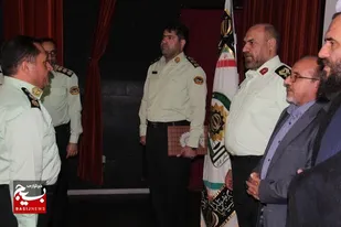 آیین تکریم و معارفه فرمانده انتظامی شهرستان ساوجبلاغ برگزار شد