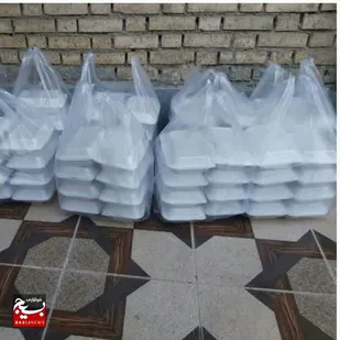 اطعام حسنی در روستاهای شادگان