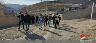 کوهپیمایی جوانان بسیجی پایگاه روستای اروانه در سرخه