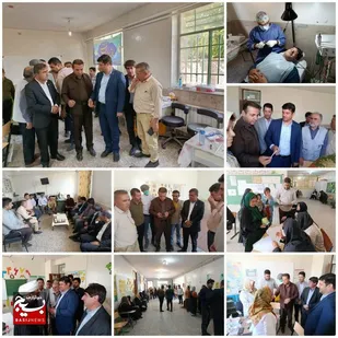 حضور تیم&zwnj;های جهادی پزشکی در روستای قرح شهرستان فلارد
