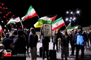 تجمع اعتراض آمیز مردم همدان در محکومیت حمله ترویستی به کرمان