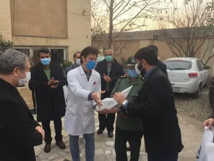 تجلیل از زحمات پرستاران مرکز نگهداری و توانبخشی معلولین نویان