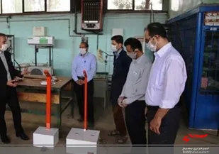 دستگاه ضدعفونی کننده جدیدی در میانه طراحی و تولید شد