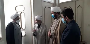 دیدار جانشین بسیج اساتید، طلاب و روحانیون کشور با خانواده طلبه شهید محمد علی محبی