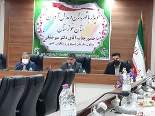 دیدار میرجلیلی با قهرمانان استان خوزستان