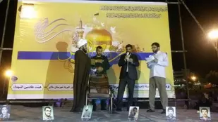 جشن ولادت امام رضا(ع) در ملایر برگزار شد