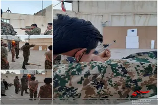 رزمایش &laquo;دفاع از مقر&raquo; با عنوان ما مقتدریم در سرخه برپا شد