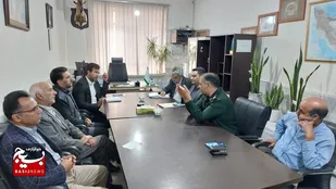 نشست گروه جهادی تخصصی کلینیک معدن یار در اداره حفاظت محیط زیست شاهرود