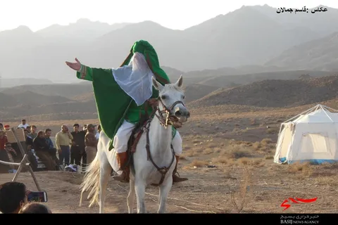 بازسازی واقعه غدیر خم در کاشمر