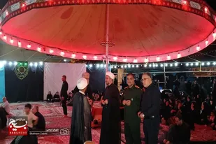 بازدید مسئول نمایندگی ولی فقیه در سپاه انصارالحسین(ع) از موکب&zwnj;&zwnj;های اربعین حسینی ملایر