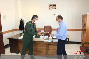 دیدار با کارکنان دادگستری سامان