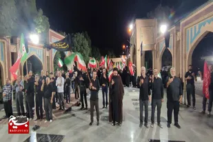 برگزاری تجمع مردمی در صالح&zwnj;آباد و تجدید عهد با رهبر انقلاب+تصاویر