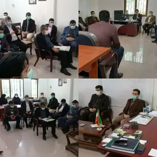 جلسه بررسی موانع و مشکلات شهرک صنعتی جویبار