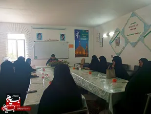مراسم تکریم و معارفه روابط عمومی حوزه مقاومت بسیج حضرت آسیه (س) پردیسان برگزار شد