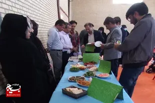 برگزاری جشنواره غذایی به همت حوزه نرجس خاتون کبودراهنگ