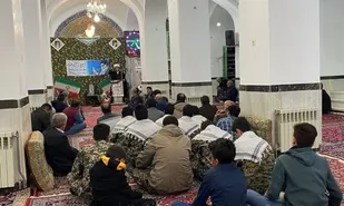 برگزاری آبروی محله "یادبود سه شهید" در مهریز