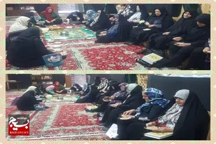 از برپایی حلقات تربیتی تا محفل ختم صلوات در سرخه