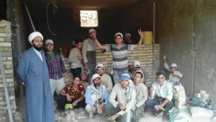 اردوی جهادی شهید مهدی اسحاقیان بسیج دانش آموزی ناحیه درچه در روستای درک آباد برگزار شد