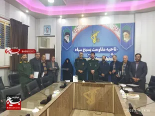 تجلیل از مسئولان بسیج اقشار شبستر